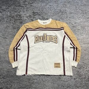 Vintage School Of Hard Knocks Hitmen Shirt Long Sleeve Mens Large 90s Y2K HipHop